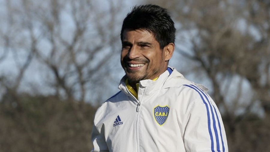 Hugo Ibarra dirigió su primera práctica en Boca