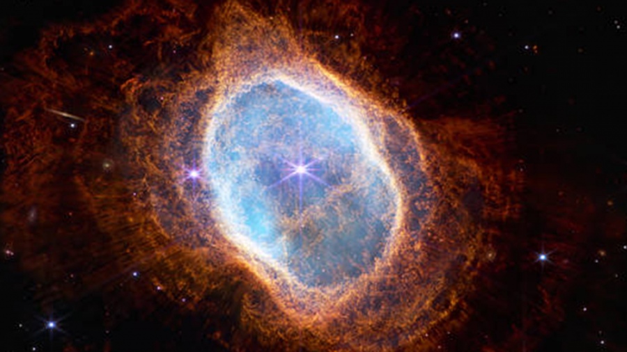Nebulosa planetaria del Anillo del Sur Foto NASA