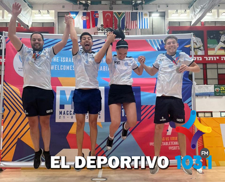 Buen trabajo argentino en las Macabeas Mundiales Buen trabajo argentino en las Macabeas Mundiales