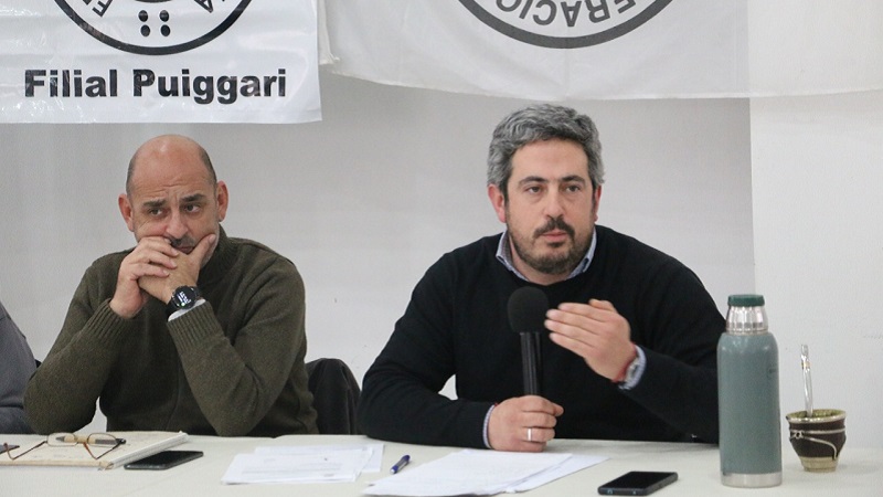 Elvio Guía: Cuando hacemos una movilización es porque el productor la está pasando mal Elvio Guía: Cuando hacemos una movilización es porque el productor la está pasando mal