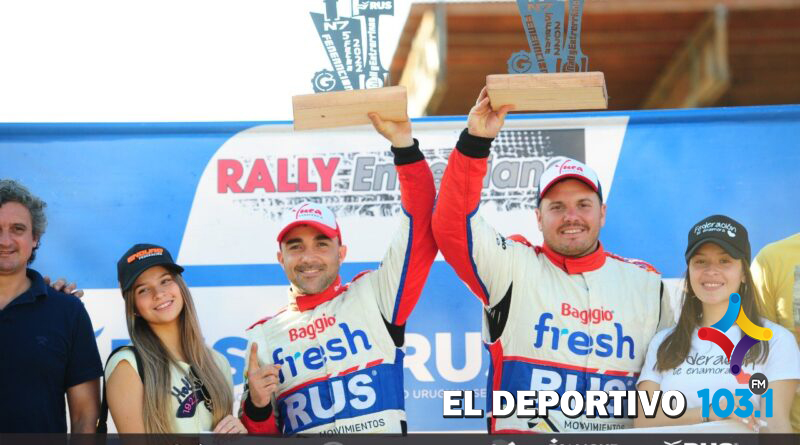 Gastón Ramat: «Federación fue un lindo Rally» Gastón Ramat: «Federación fue un lindo Rally»