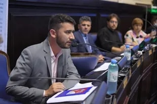El diputado por Libertad Avanza, Nahuel Sotelo
