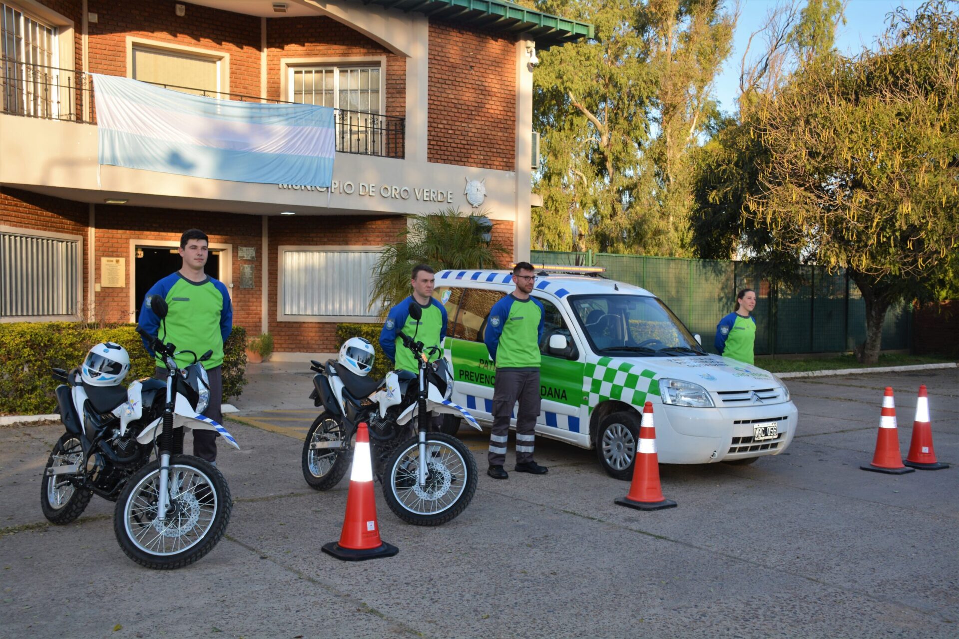 La Patrulla de Prevención Ciudadana ya se encuentra trabajando en Oro Verde La Patrulla de Prevención Ciudadana ya se encuentra trabajando en Oro Verde