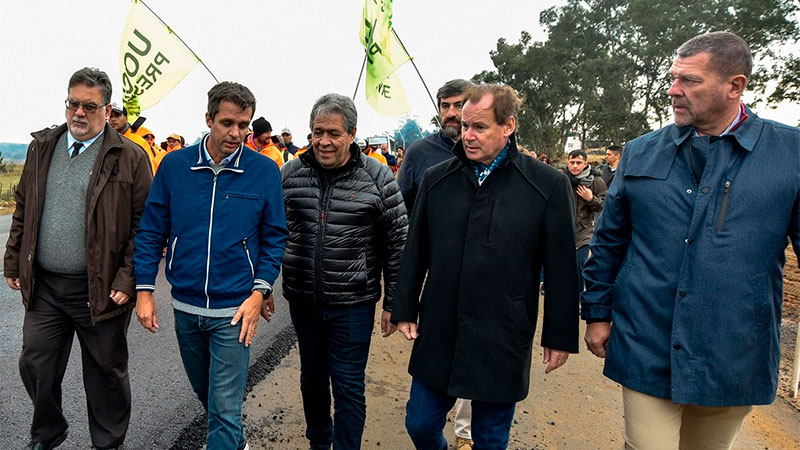 Bordet: “Ejecutamos obras que reactivan la economía y nos proyectan al futuro”