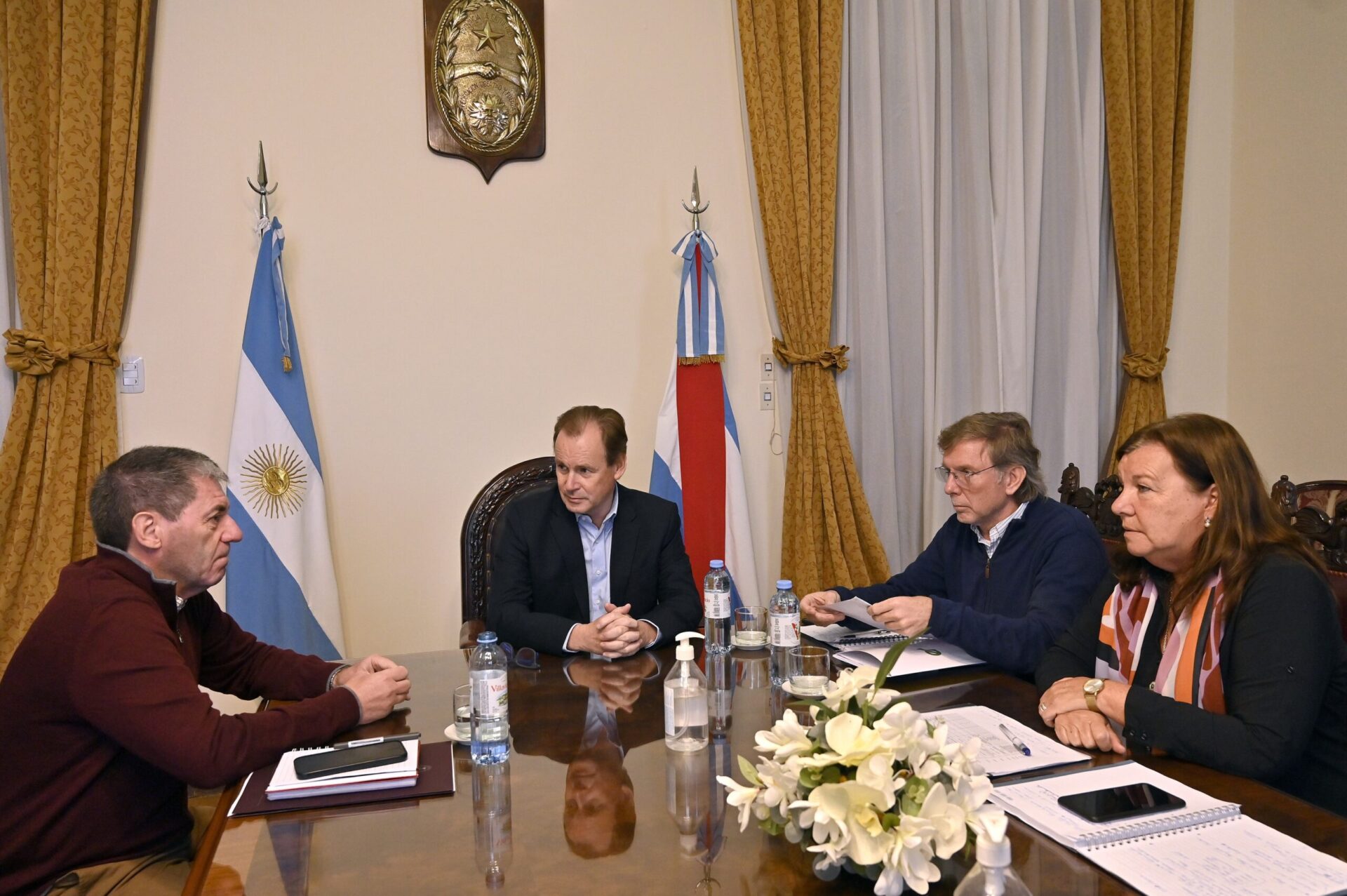 Bordet encarará un nuevo plan de obras viales en zonas rurales Bordet encarará un nuevo plan de obras viales en zonas rurales