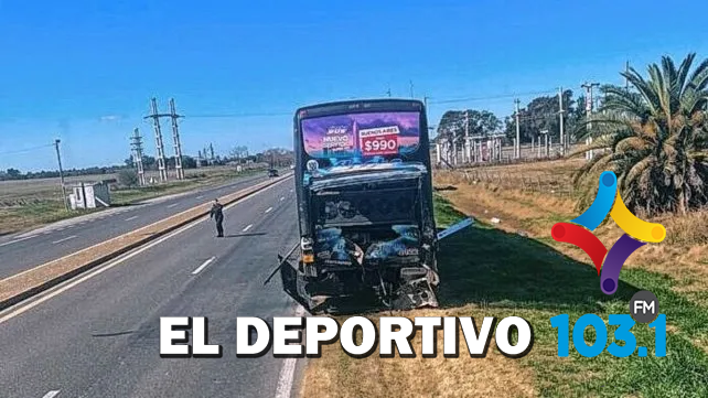 Unión: Un camión chocó los micros Tatengues Unión: Un camión chocó los micros Tatengues