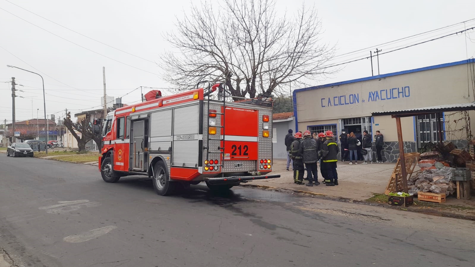 Una explosión y versiones cruzadas tras el incendio en Club Ciclón de Ayacucho