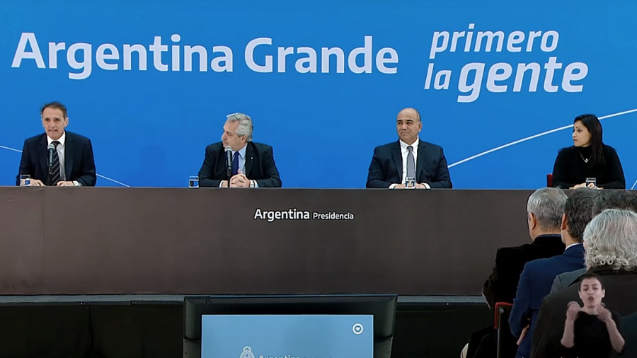 Plan de Obra Pública: «Nuestra gestión es la de un Estado presente», afirmó Fernández