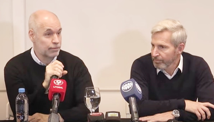 Larreta y Frigerio en Paraná Larreta y Frigerio en Paraná