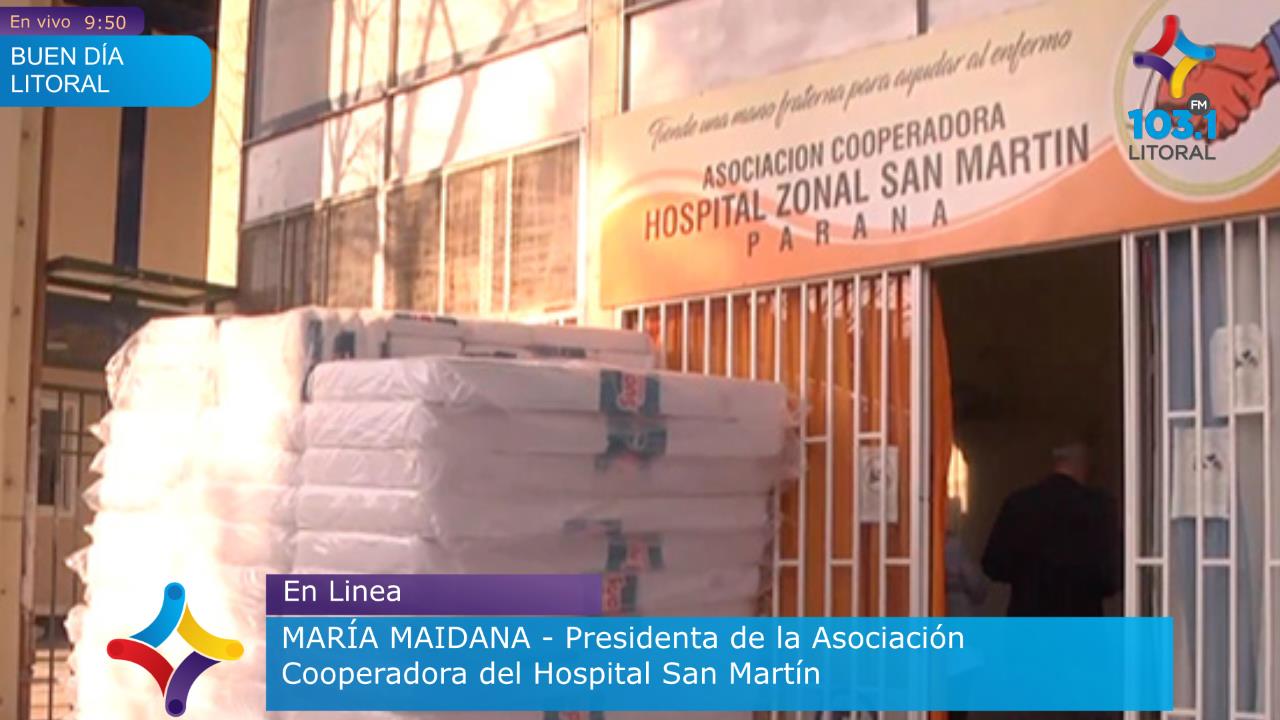 El Hospital San Martín recibió grandes donaciones El Hospital San Martín recibió grandes donaciones