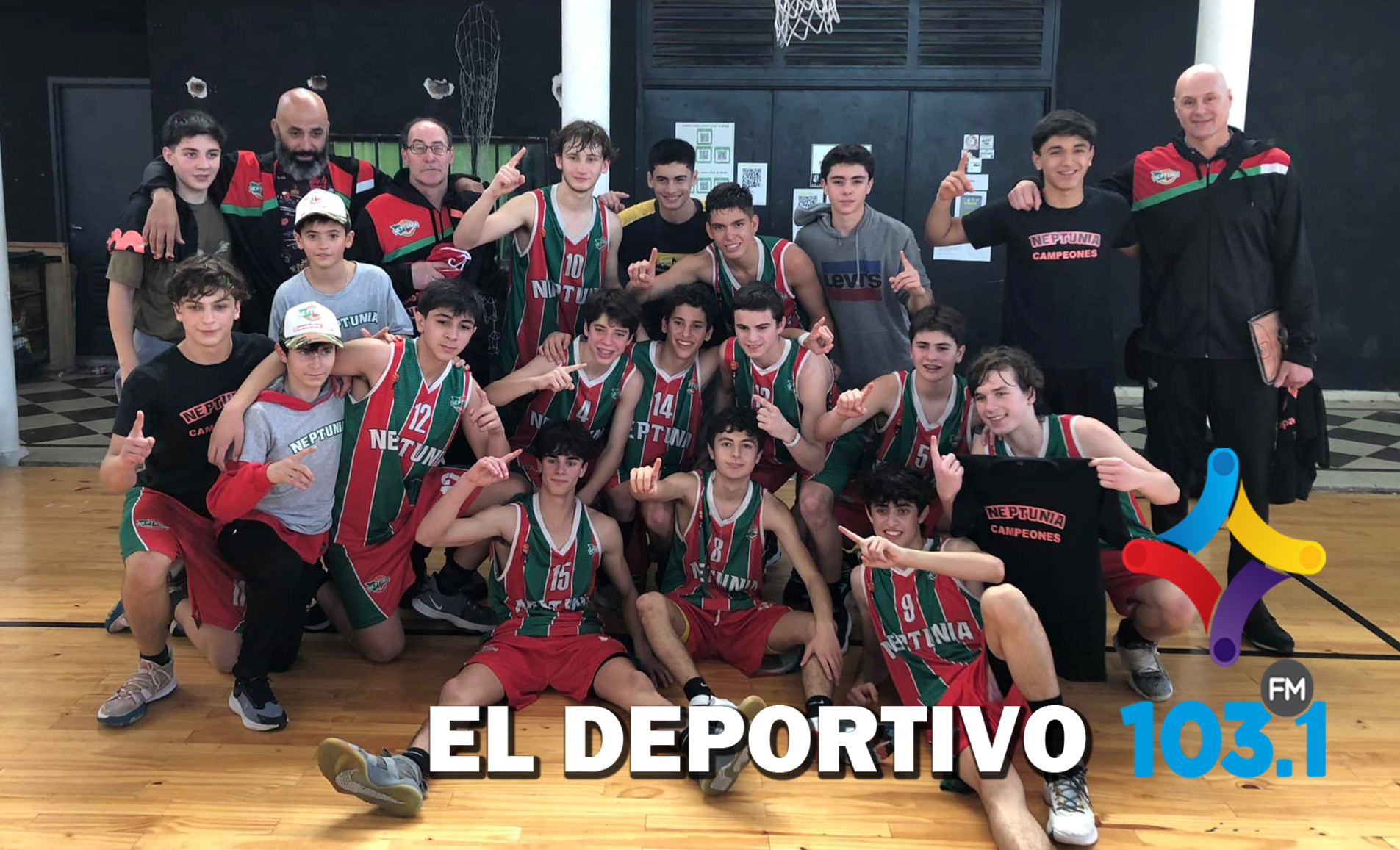 Neptunia campeón invicto de la Liga Masculina U15 Neptunia campeón invicto de la Liga Masculina U15
