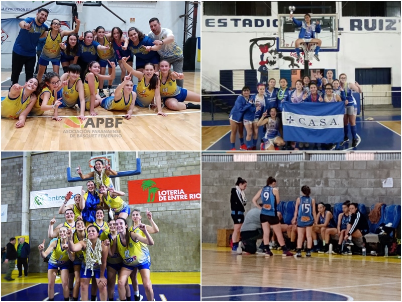 Oro para Paracao. Plata para San Agustín y Echague Oro para Paracao. Plata para San Agustín y Echague