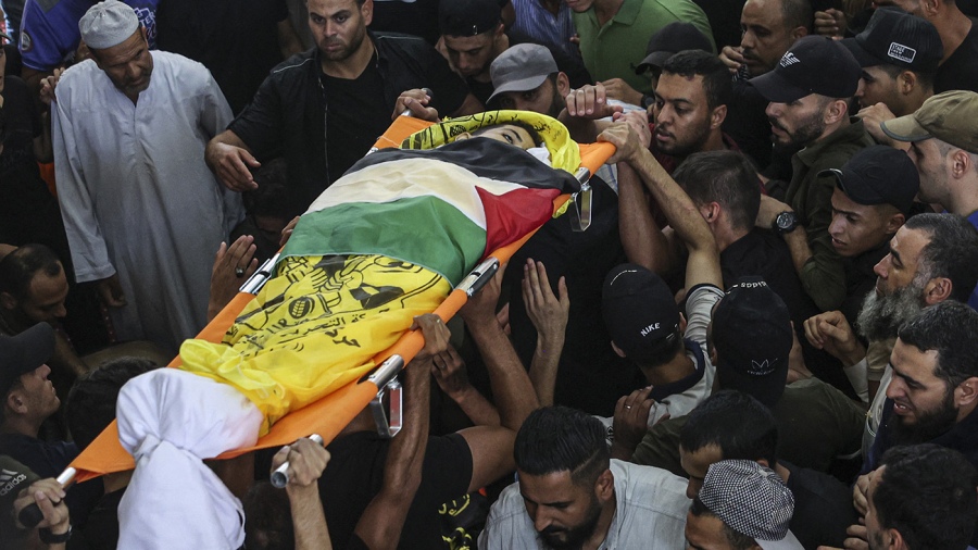 Israel mat este domingo a un comandante de alto rango de Yihad Islmica con un ataque areo contra una campamento de refugiados de la Franja de Gaza Foto AFP