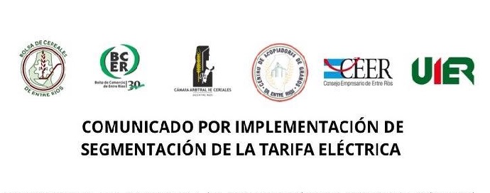 Comunicado por la segmentación de la tarifa eléctrica