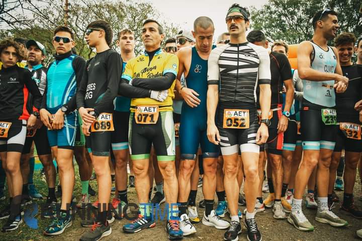 María Victoria Rivero y Tomás Clivio ganaron en el Duatlon de Diamante María Victoria Rivero y Tomás Clivio ganaron en el Duatlon de Diamante