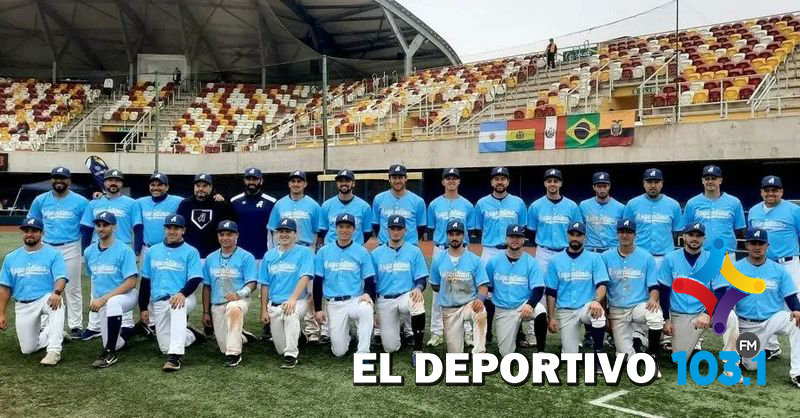 Argentina cae ante Brasil en la final del Campeonato Sudamericano de Béisbol