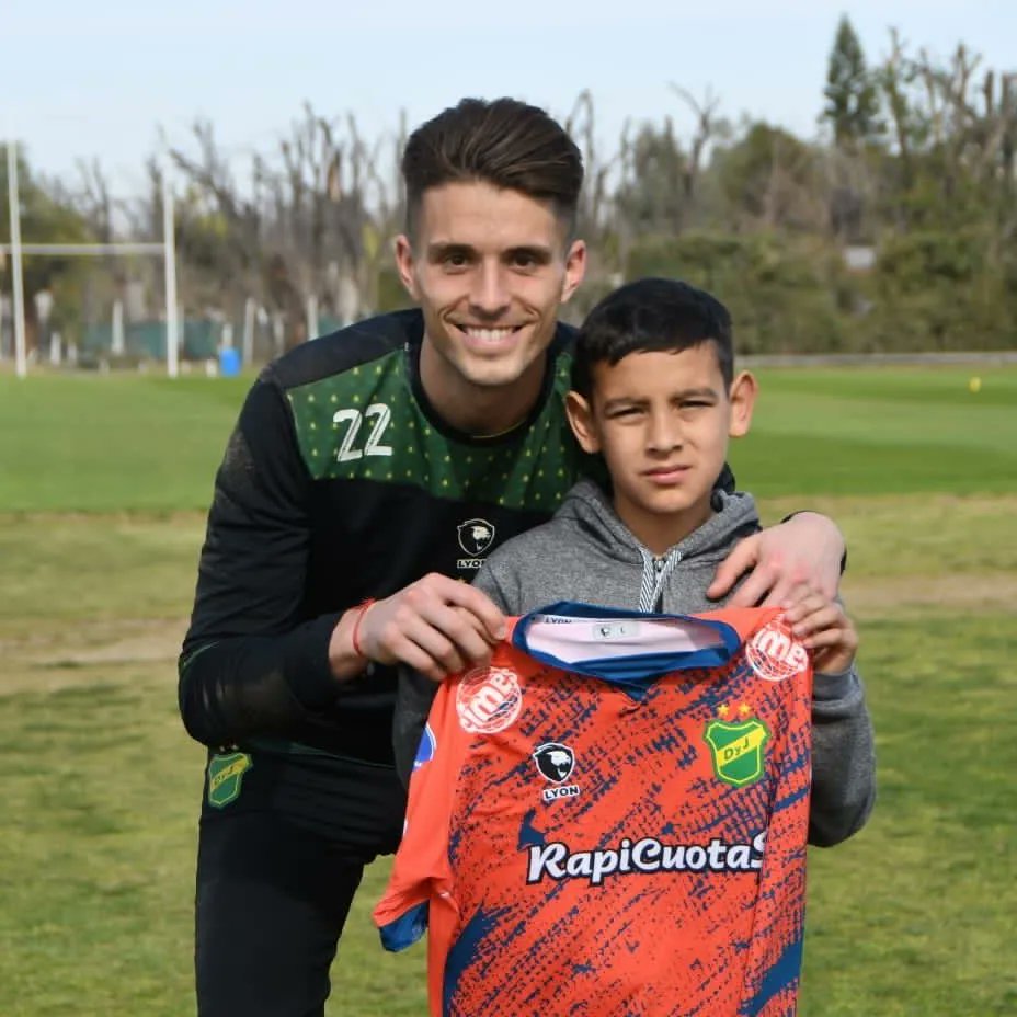 El reencuentro del entrerriano Unsain y el niño del abrazo