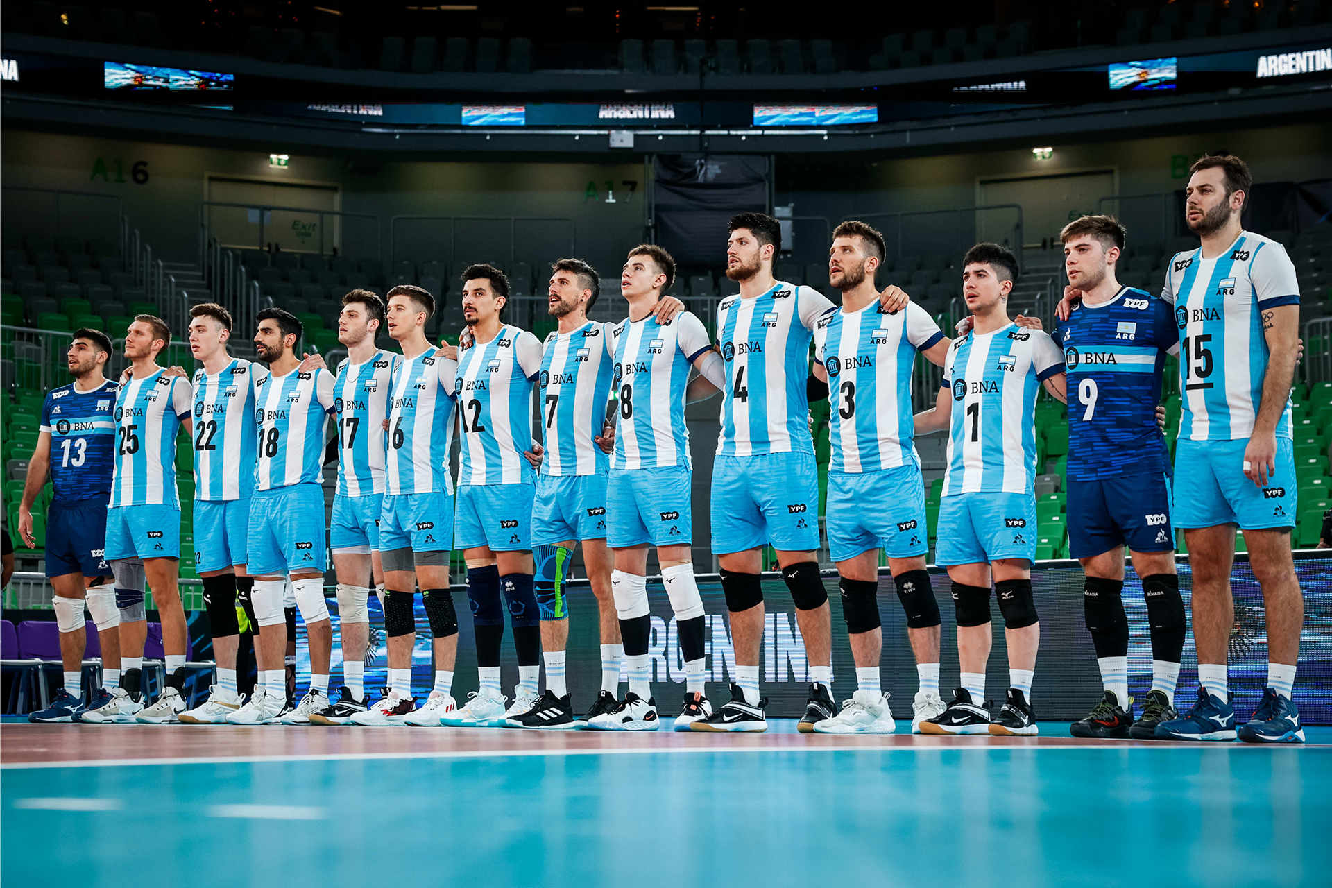 Argentina avanzó a la próxima ronda (Crédito: FIVB)