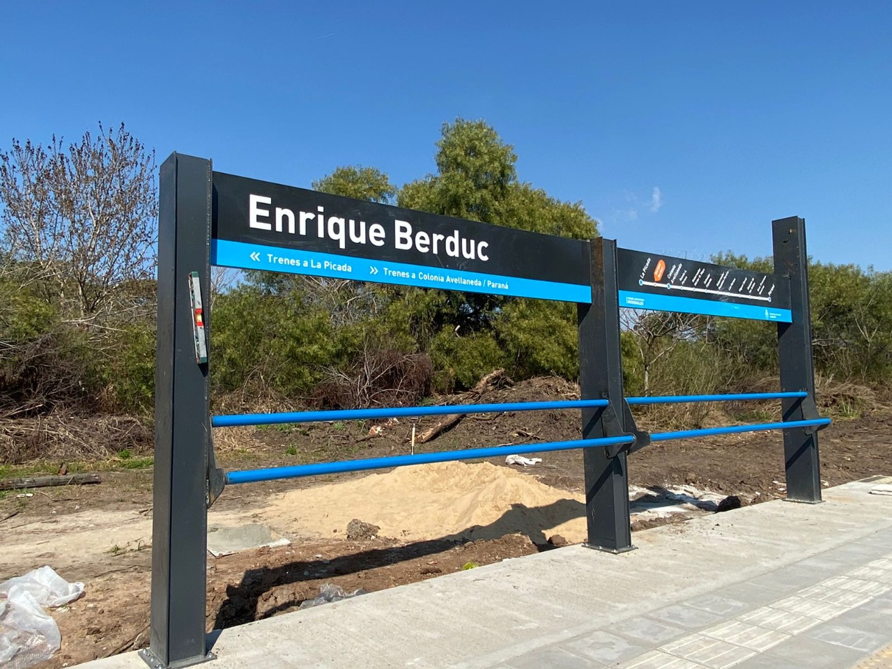 Avanzan las obras para extender el tren entrerriano hasta La Picada