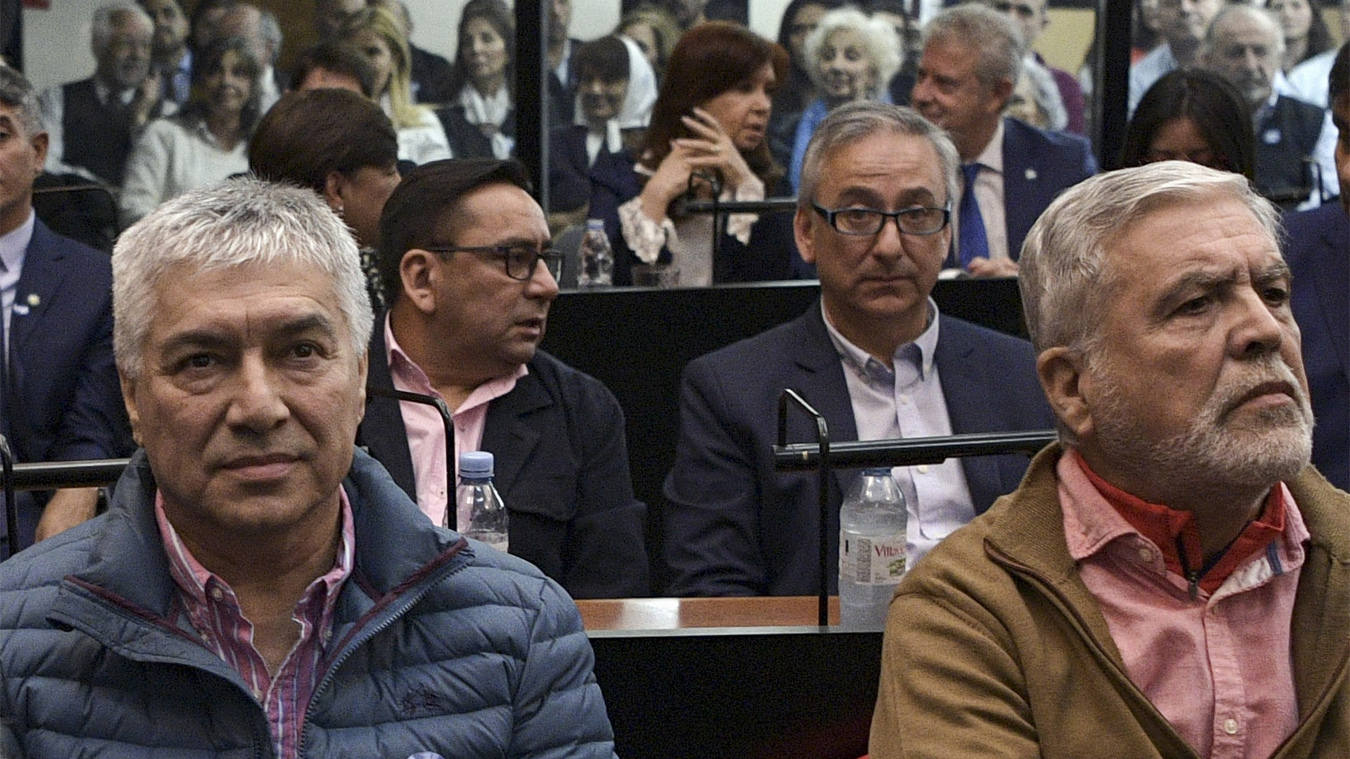 Una de las imágenes del primer día del juicio oral, en mayo de 2019  (Photo by JUAN MABROMATA / AFP)