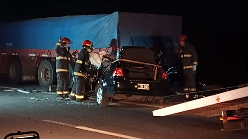 Cinco fallecidos en choque: trasladaron los cuerpos a Buenos Aires