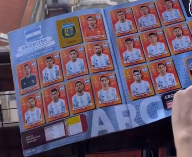 Álbum Mundial Qatar: un argentino lo completó en una semana Álbum Mundial Qatar: un argentino lo completó en una semana