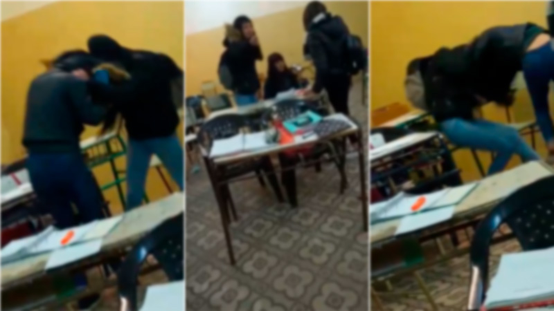 Golpean a una alumna del Colegio Nacional por ser «linda, chetita y tenía el pelo limpio”