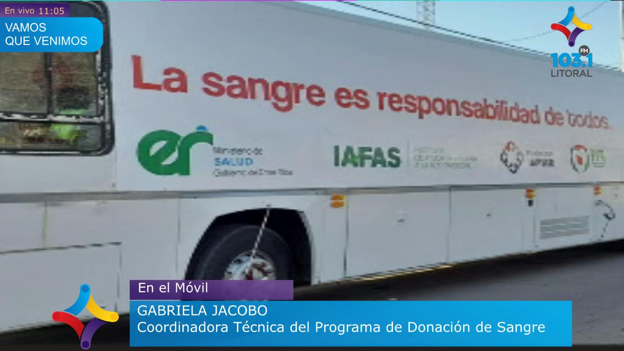 Realizaron una colecta externa de sangre en el Club San Martín Realizaron una colecta externa de sangre en el Club San Martín