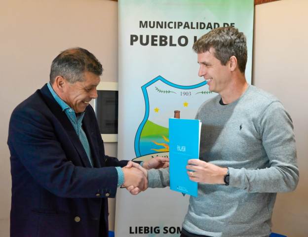 A través del Enohsa, Liebig amplía el acceso al agua y saneamiento