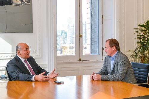Bordet y Manzur analizaron la agenda de trabajo común con la provincia Bordet y Manzur analizaron la agenda de trabajo común con la provincia