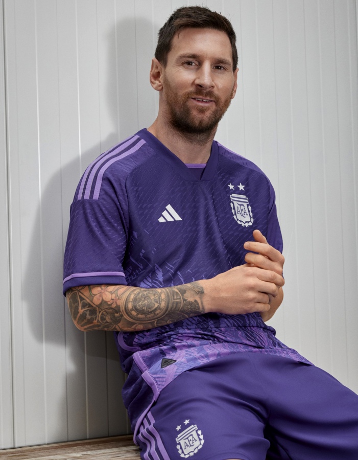 Cómo será la nueva camiseta suplente de la selección argentina