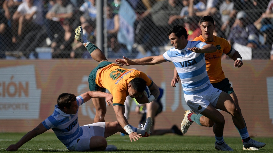 Los Pumas le dieron una paliza a Australia en San Juan