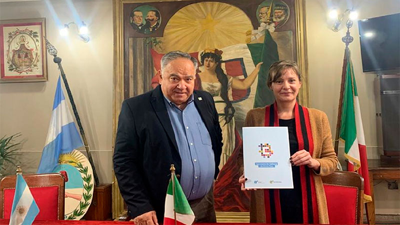 Cultura de la provincia y la Sociedad Italiana convinieron el uso del ex Cine Rex