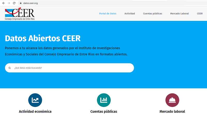 El CEER presenta un Portal de Datos Abiertos El CEER presenta un Portal de Datos Abiertos