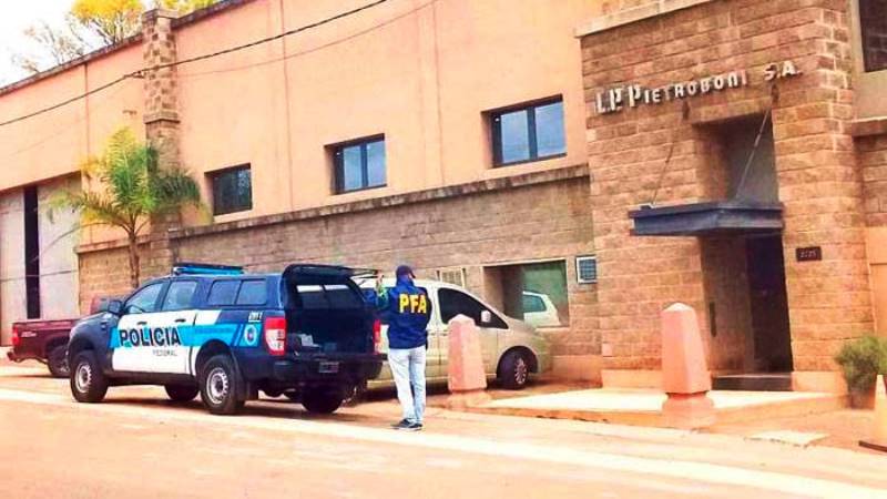 Causa obra pública: allanaron la empresa Pietroboni en Concepción del Uruguay Causa obra pública: allanaron la empresa Pietroboni en Concepción del Uruguay