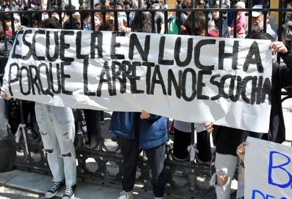 Desde Entre Ríos repudian la denuncia de Larreta a las familias de los estudiantes que tomaron colegios
