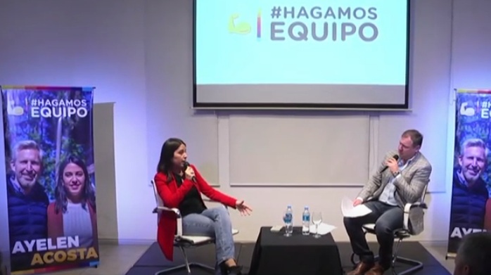 Ayelén Acosta lanzó su precandidatura a la intendencia de Paraná