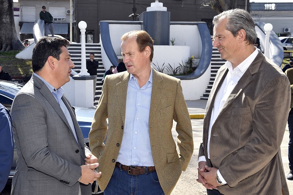 Inauguraron la extensión del servicio de trenes hasta la escuela Almafuerte