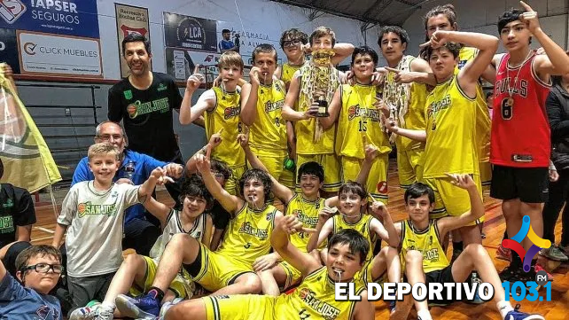 Básquet: Colegio San José campeón entrerriano U13 Básquet: Colegio San José campeón entrerriano U13