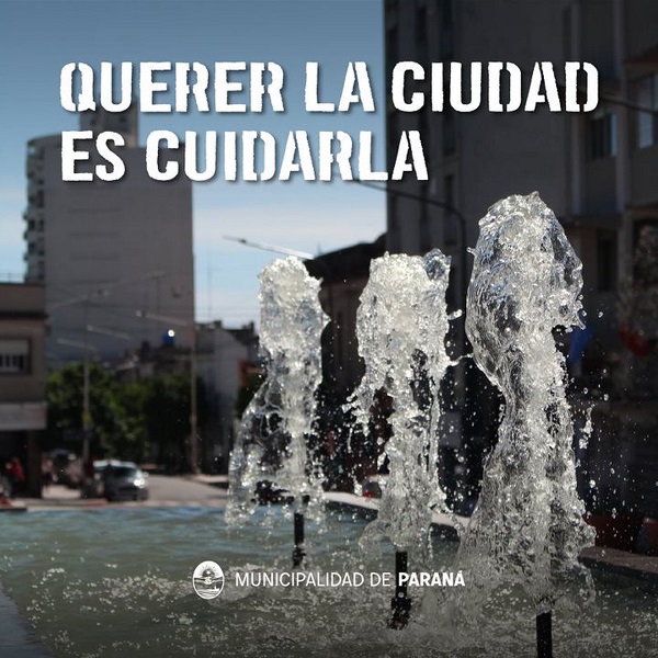 Lanzan una campaña para promover el cuidado de los espacios públicos, el mobiliario y las obras Lanzan una campaña para promover el cuidado de los espacios públicos, el mobiliario y las obras