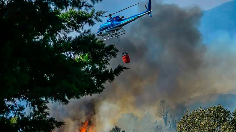 Ocho provincias registran focos activos de incendios forestales Ocho provincias registran focos activos de incendios forestales
