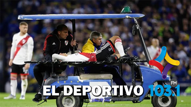 Rodrigo Aliendro sufrió una fractura tras un duro golpe