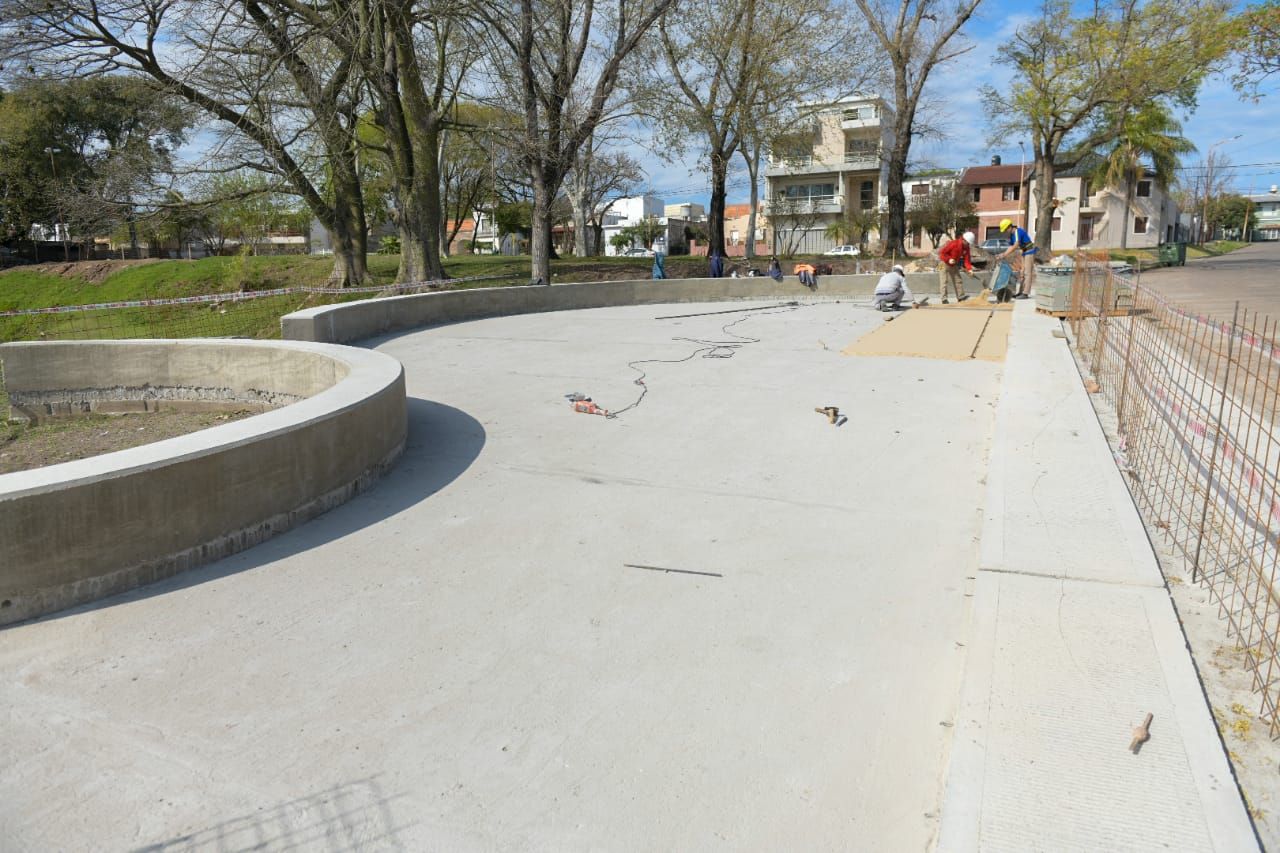 Recuperan la Plaza Italia para el disfrute de los vecinos de la zona Norte