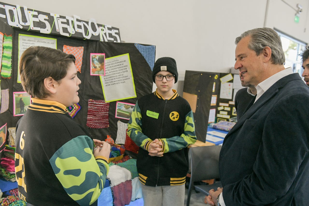 La Municipalidad de Paraná acompañó la Feria Departamental de Educación