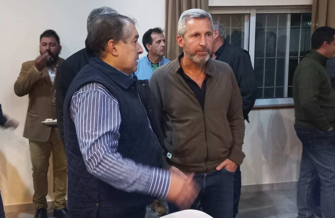 Marcelo Quiroga llevó a Frigerio a cena con empresarios Marcelo Quiroga llevó a Frigerio a cena con empresarios