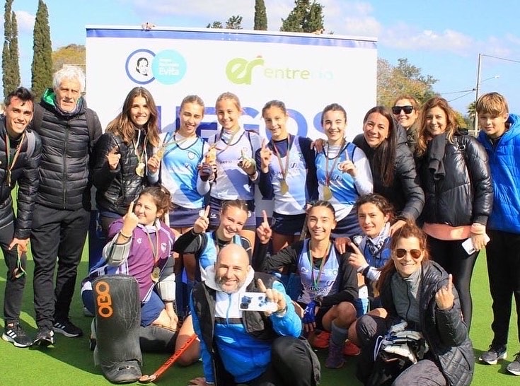 Hockey s/césped: Rowing representó a Paraná y jugará los Juegos Evita