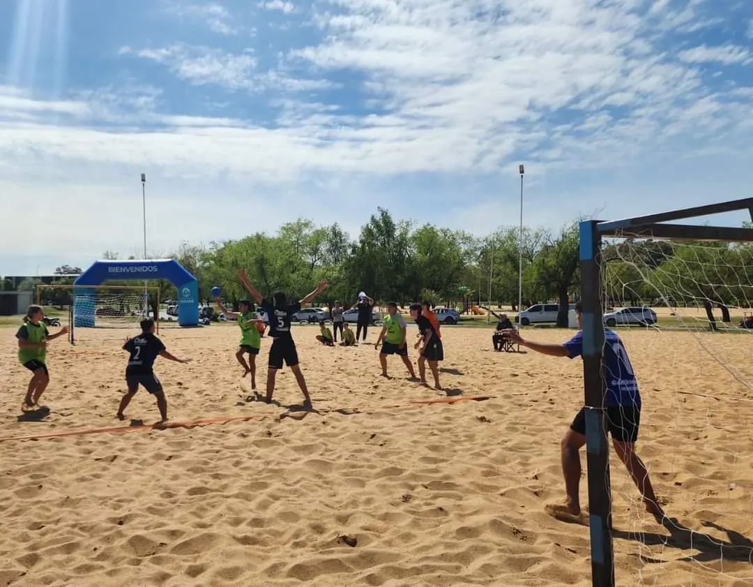 Finalizaron los Evita provinciales de Beach Handball