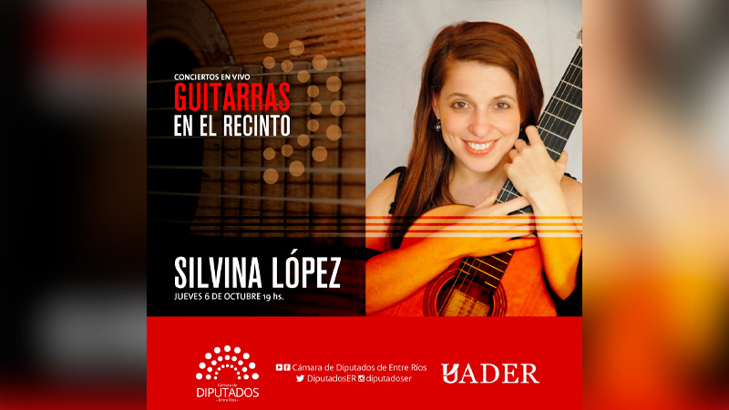 Diputados dará inicio a un nuevo ciclo cultural «Guitarras en el recinto»