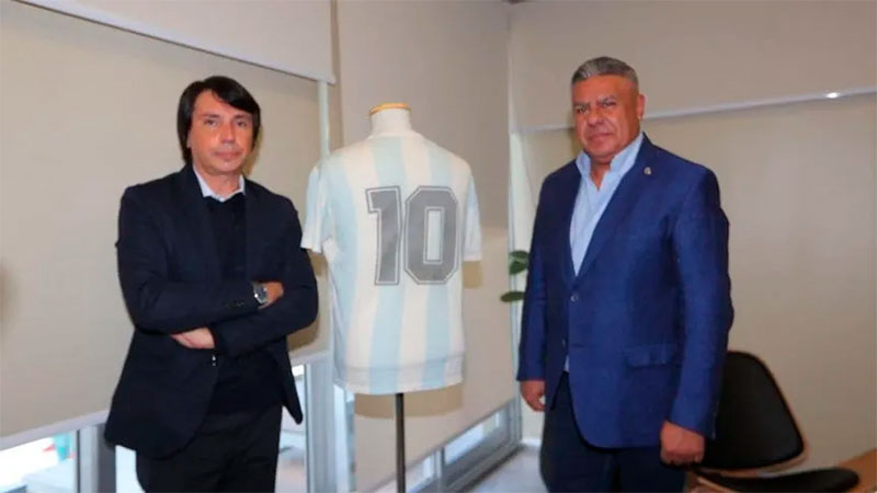 La camiseta que Maradona usó en la final de México ’86 regresó al país La camiseta que Maradona usó en la final de México ’86 regresó al país