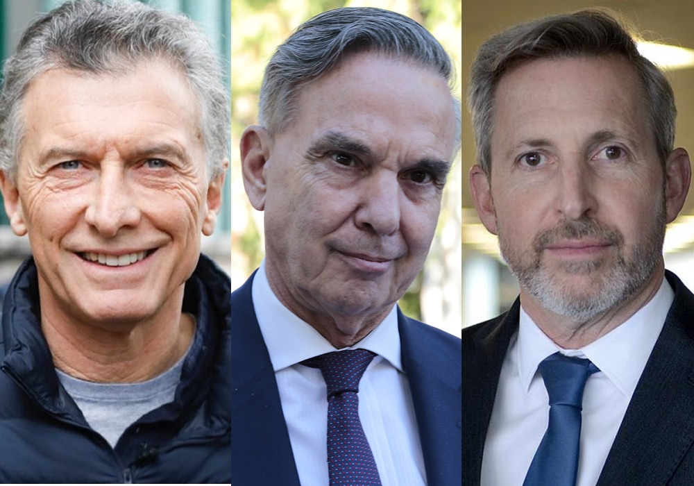 Macri, Pichetto y Frigerio en Paraná